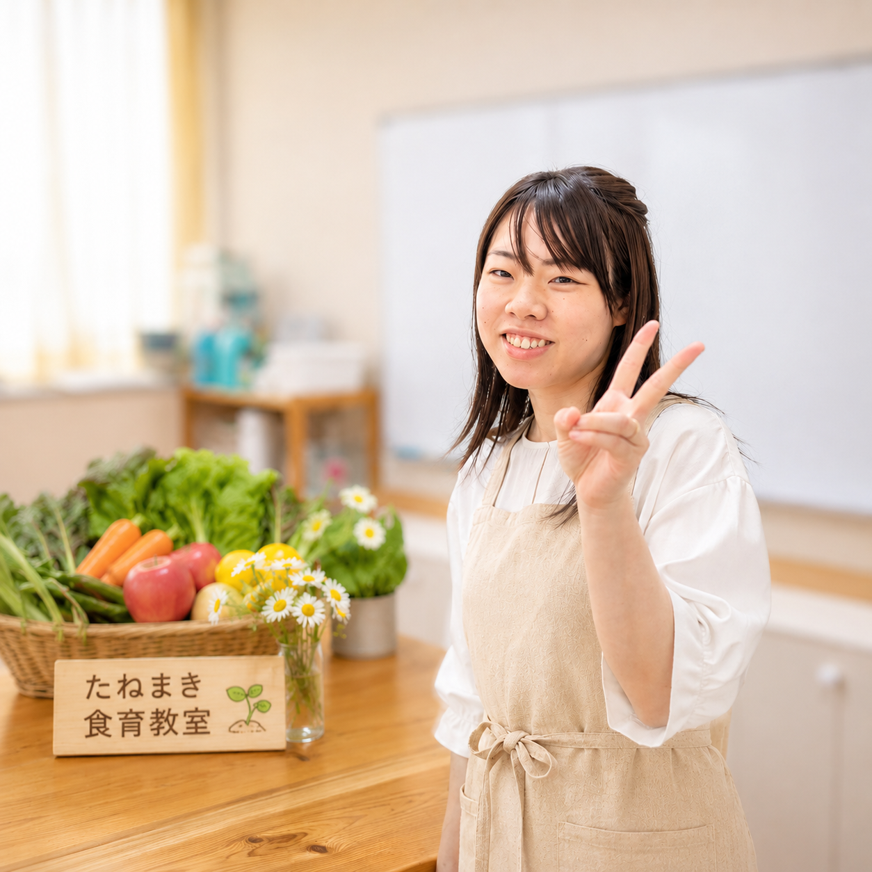 たねまき食育教室の先生